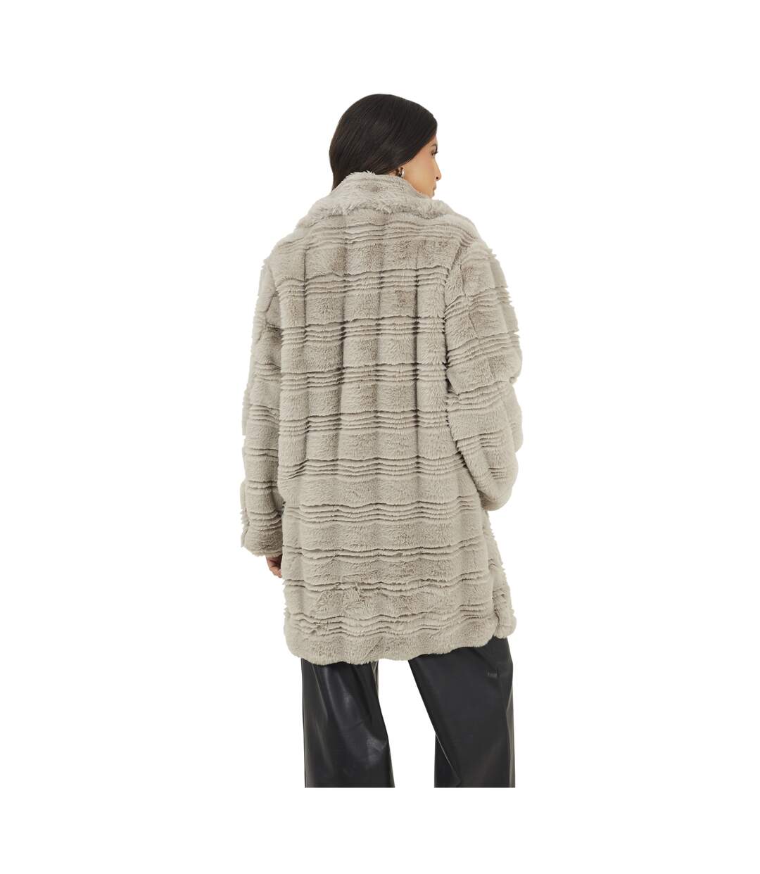 Veste Motif/style Ondulé Adri Femme Gris Clair Brave Soul-2