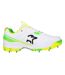 Mens Pro Cricket Shoes White Green Kookaburra-1