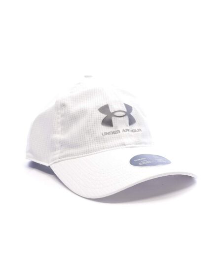 Casquette blanche/grise homme under armour isochill - osfm