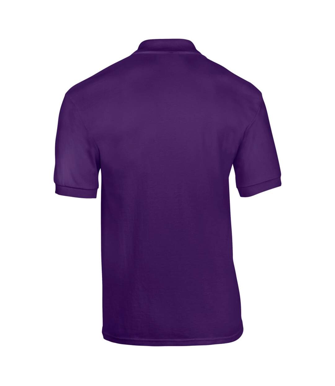 Polo à manches courtes homme violet foncé Gildan-2