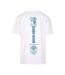 T-shirt Credits Homme Blanc Mister Tee-2