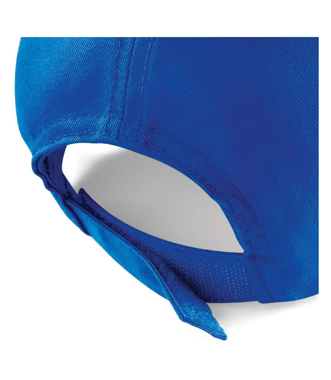 Lot de 2  casquettes à carreaux adulte bleu roi vif Beechfield-4