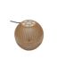 Diffuseur d'Huile Essentielle Rond 10cm Marron-2