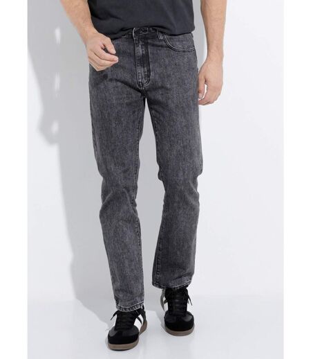 Jean 5 poches délavé coupe regular