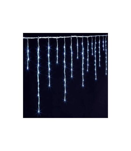 Rideau Lumineux Led 40 Tombées 400cm Blanc Froid