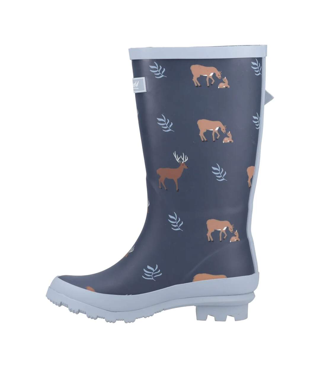 Bottes de pluie woodland femme bleu marine Cotswold-3