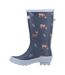 Bottes de pluie woodland femme bleu marine Cotswold