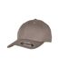 Casquette de baseball flexfit adulte gris pâle Yupoong