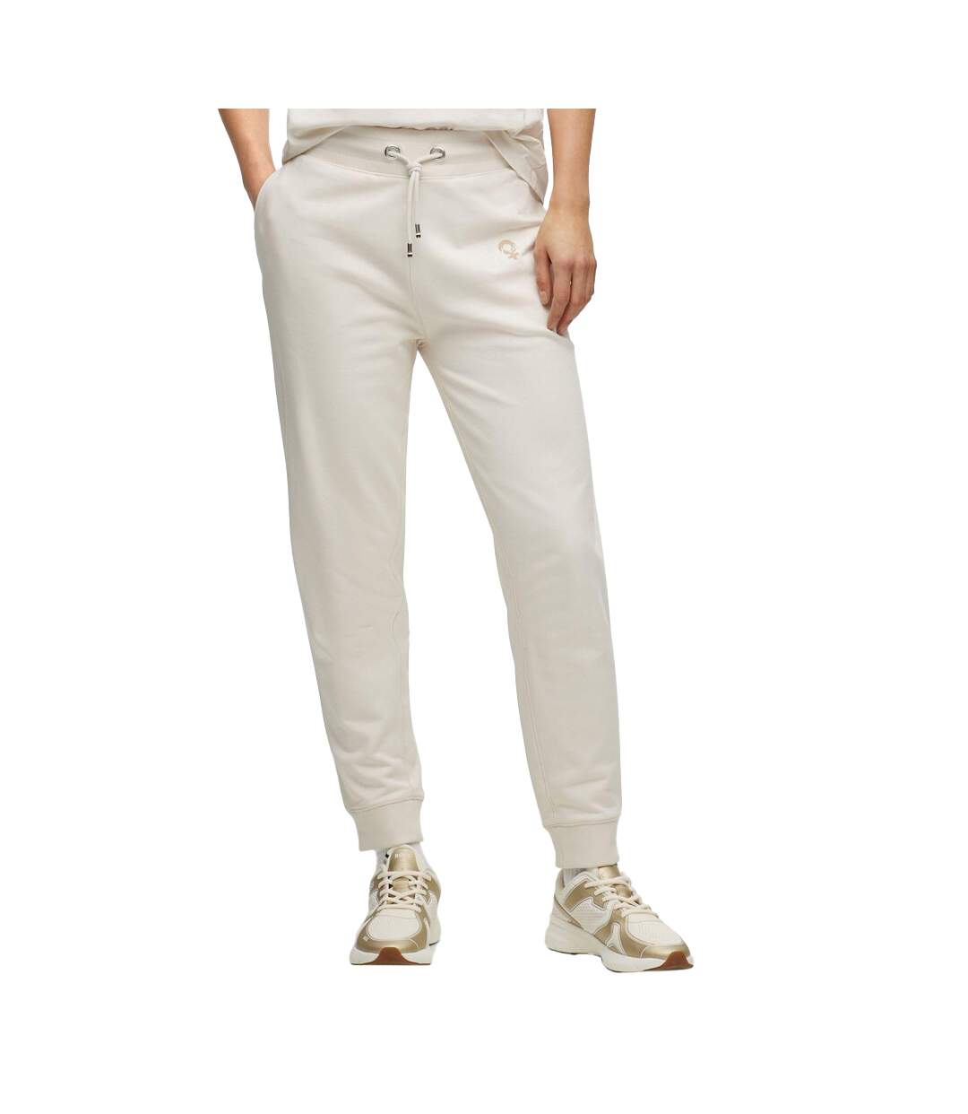 Pantalon De Jogging Esiny1 Femme Blanc Boss-4
