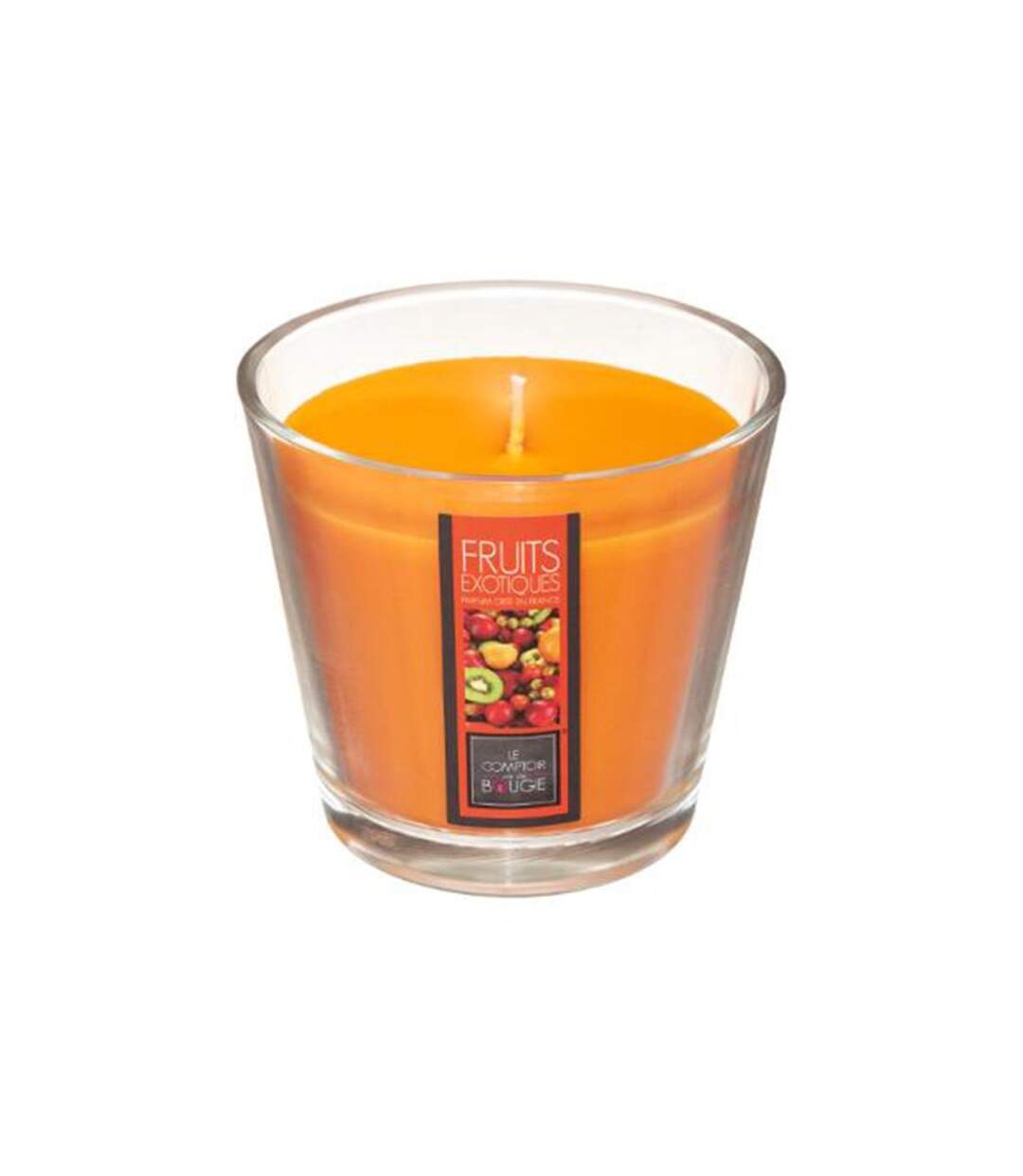 Bougie Parfumée en Verre Nina 190g Fruits Exotiques-1