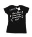 Disney Femmes/Les femmes Frozen 2 Olaf Warm Hugs And Melt - T-shirt en coton (Noir) - UTBI21653-1