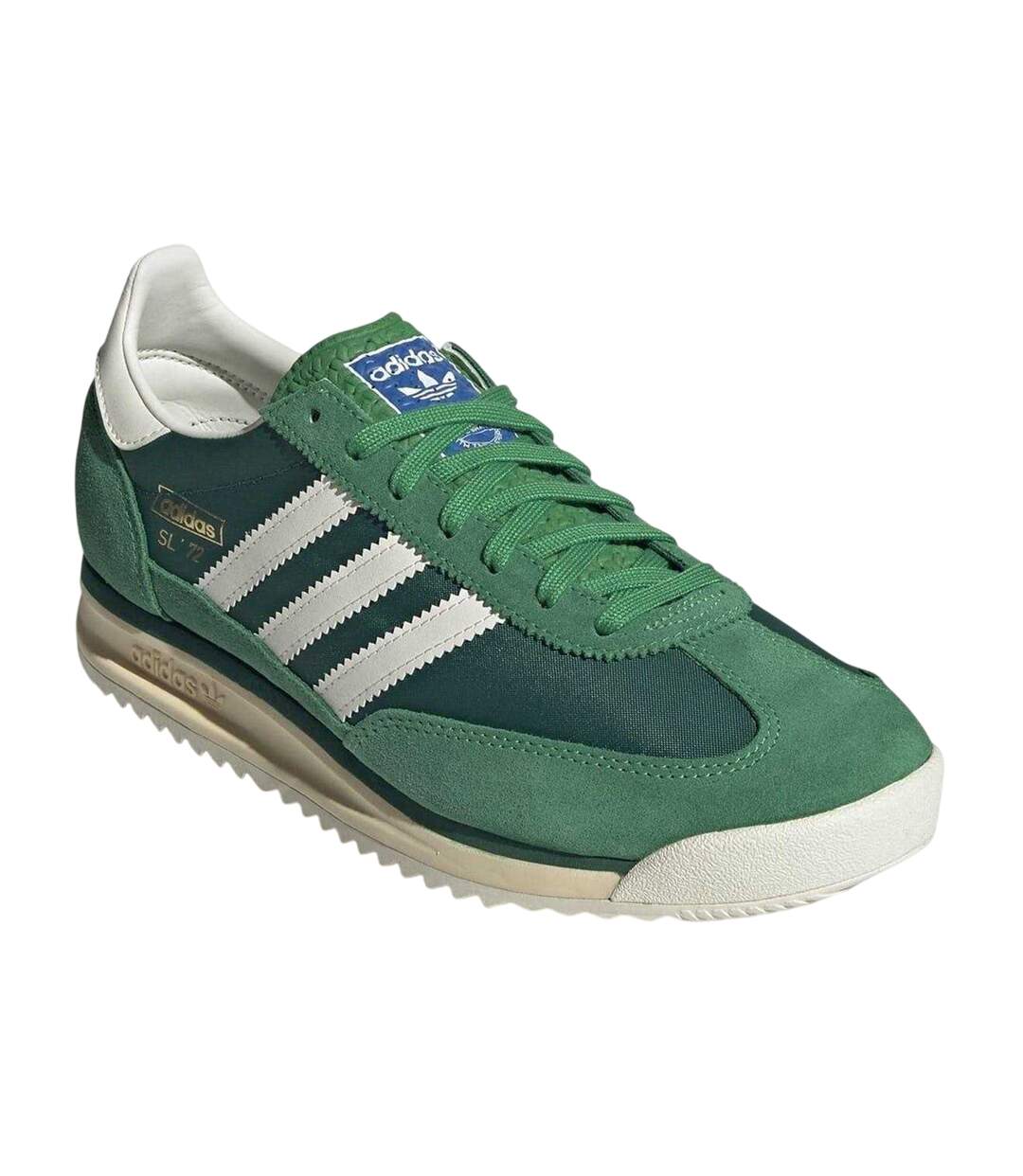 Baskets Sl72 Femme Vert Blanc Adidas-1