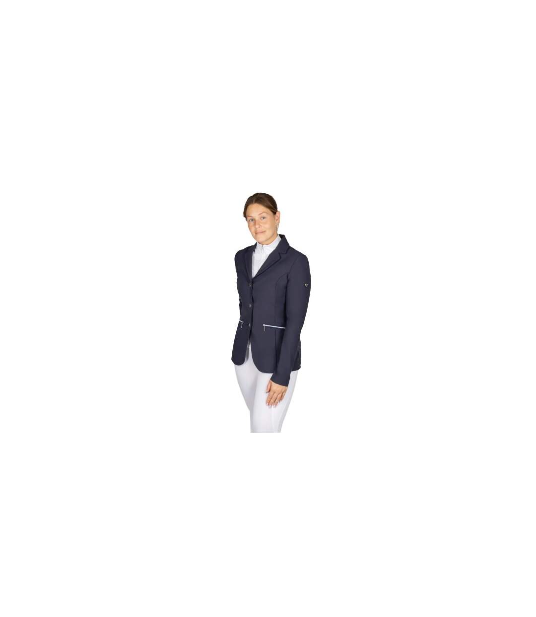 Womens/ladies Artemis Show Jacket Navy Hy-1