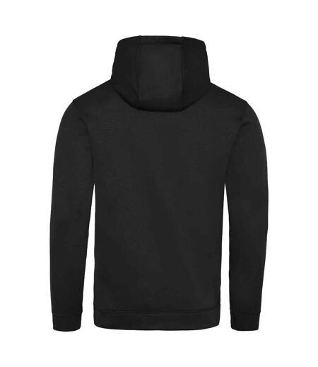 Sweat à capuche adulte noir vif Awdis