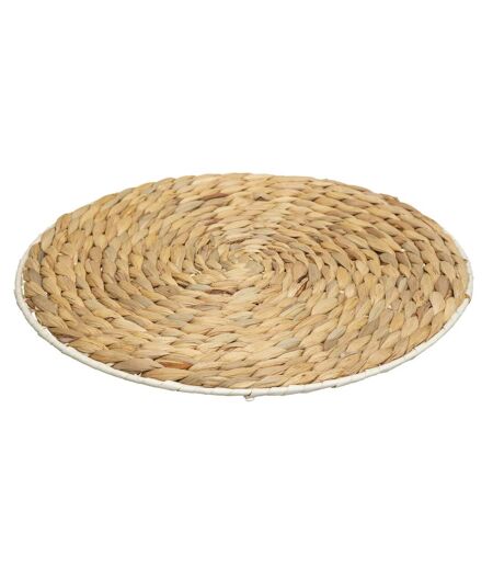 Set de table tressé design roseau Mood - Diam. 35 cm - Marron