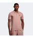 Polo Uni Homme Mauve Rose Lyle & Scott-1