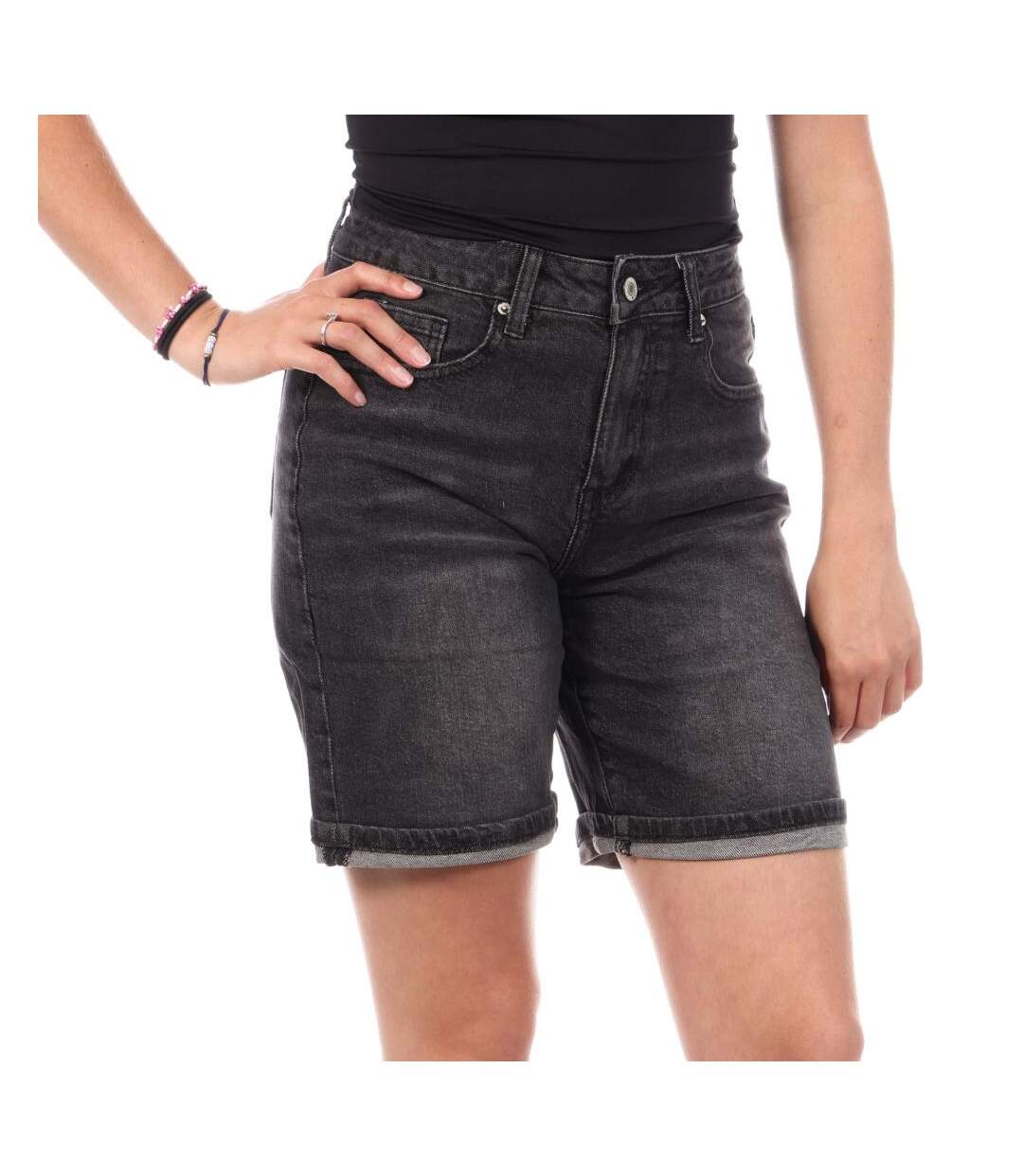 Short noir femme monday premium 697-1