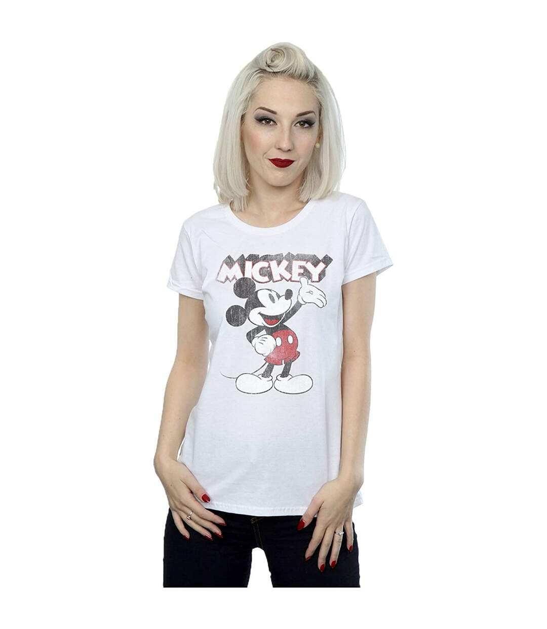 Disney - T-shirt PRESENTS - Femme (Blanc) - UTBI1690-2