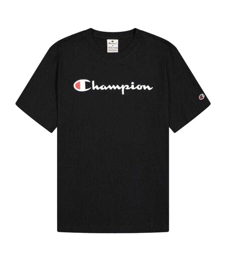 T-shirt Motif/style Logo Homme Noir Champion