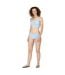 Haut De Maillot De Bain Paloma Femme Bleu Clair Blanc Regatta-1