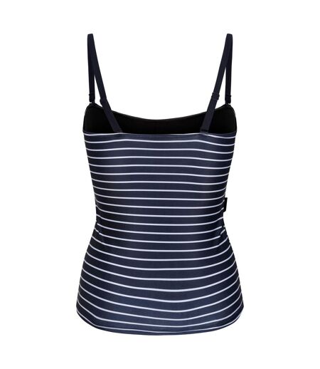 Haut de tankini aceana femme bleu marine / blanc Regatta