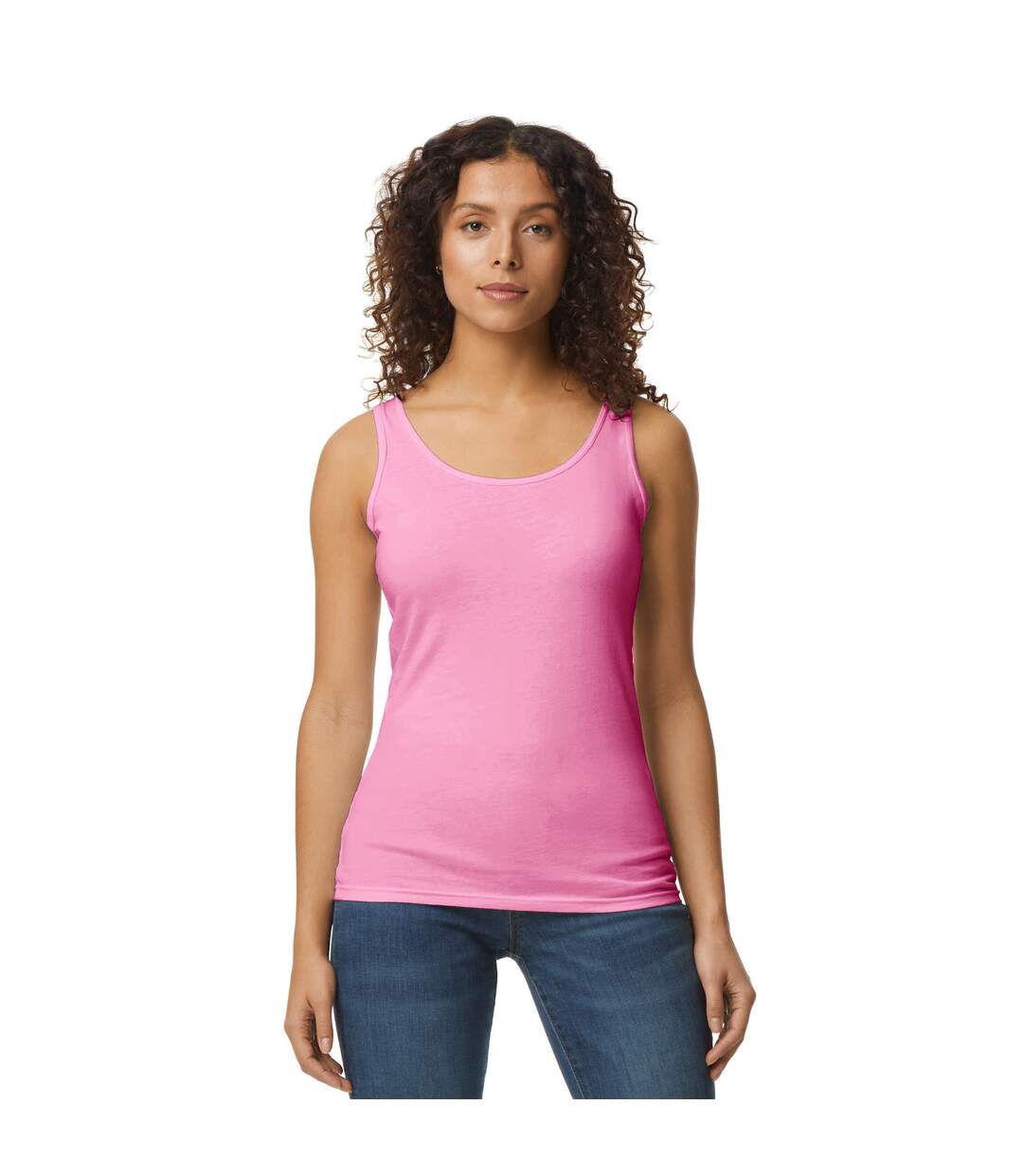 Débardeur Softstyle Femme Violet Fuchsia Gildan-2