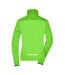 Veste Softshell Femme Vert Vif Noir James And Nicholson-2