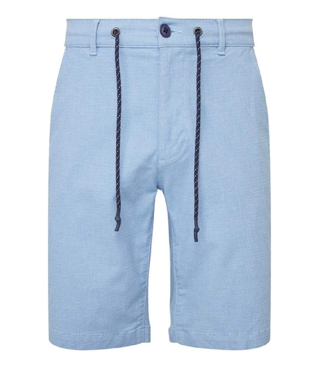 Bermuda chino décontracté - Homme - AQ057 - bleu clair-1