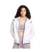Womens/ladies Unstoppable Two Tone Sweat Jacket White Under Armour-4