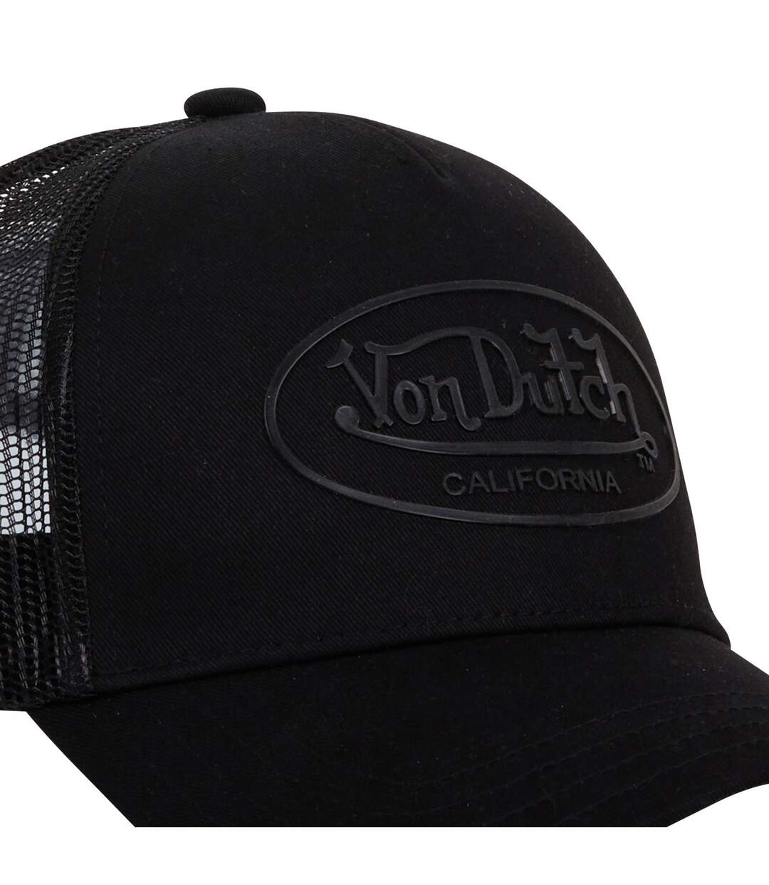 Casquettes trucker fermeture snapback en coton Log Von Dutch Vondutch-3