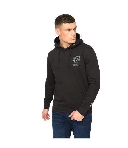 Mens Winchamp Hoodie Black Crosshatch