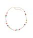 Fun Beaded Necklace One Size Multicoloured Off White-1