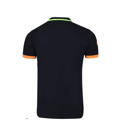 Polo noir/orange homme us assn rams - xxl