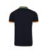 Polo noir/orange homme us assn rams - xxl-2
