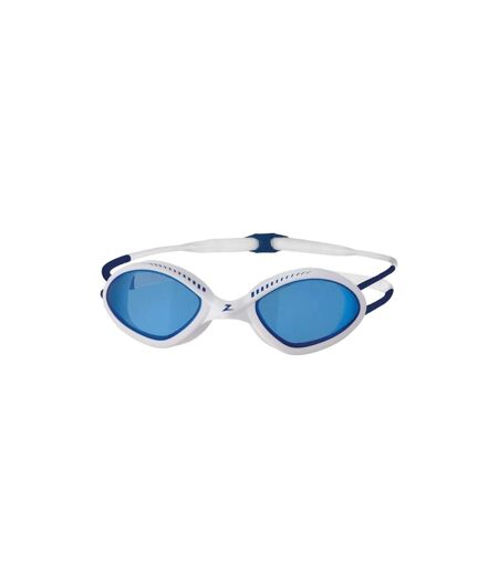 Lunettes De Natation Tiger Snr Adulte Blanc Bleu Zoggs