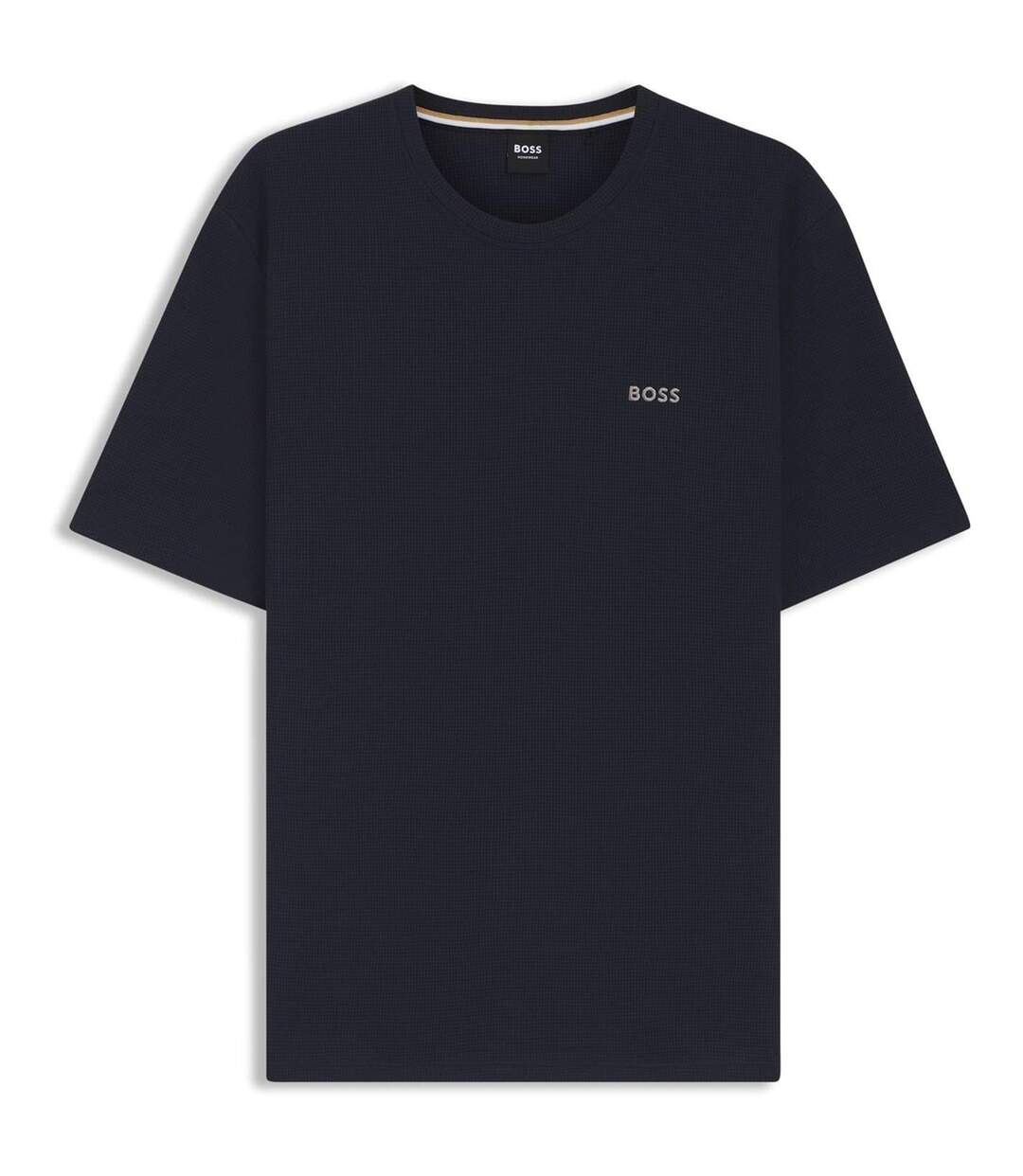 Haut De Pyjama Homme Bleu Marine Boss-1
