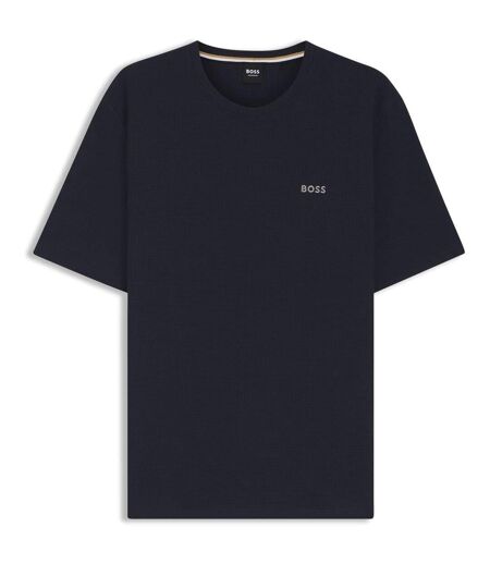 Haut De Pyjama Homme Bleu Marine Boss