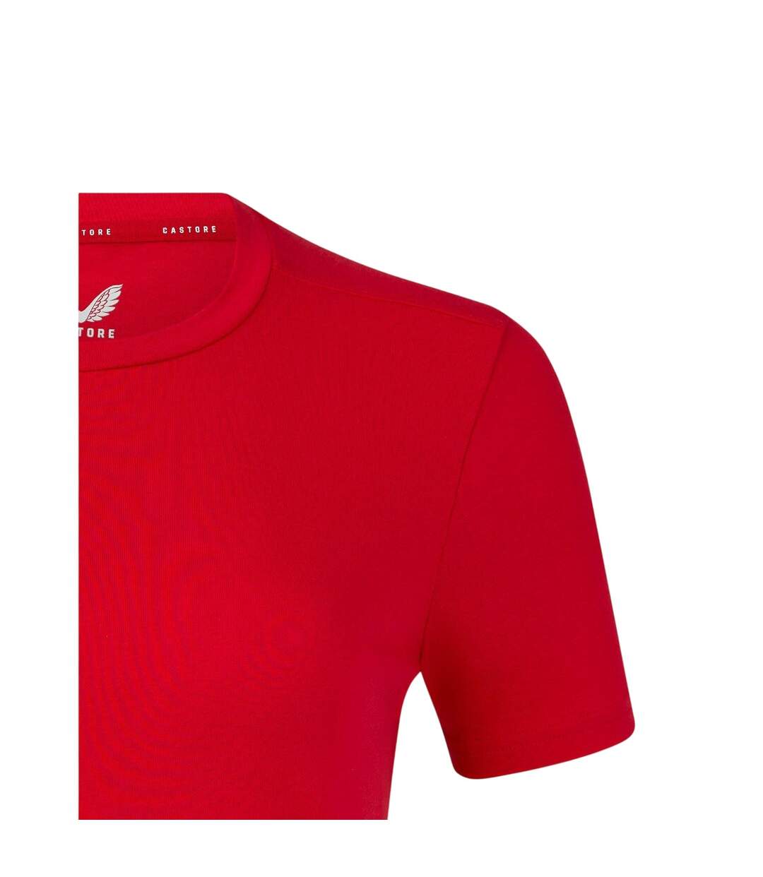 T-shirt Motif/style Logo Femme Rouge Vif Castore-4