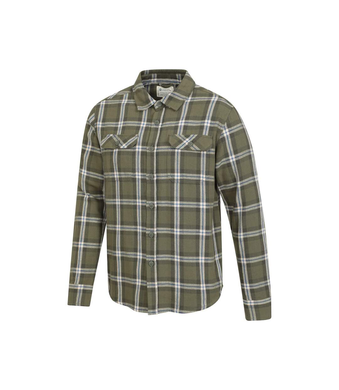 Chemise clyde homme vert kaki Mountain Warehouse-3