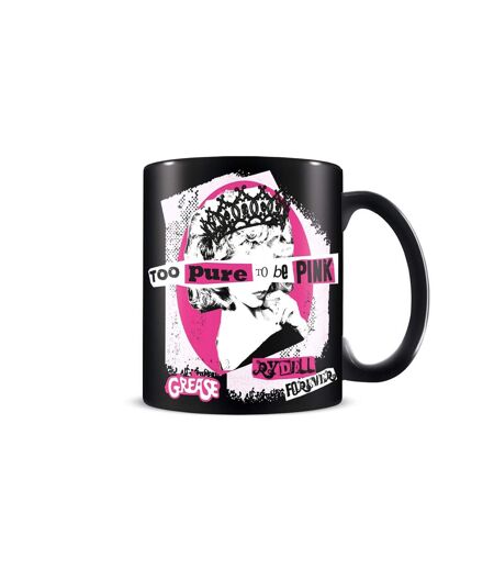 Grease Too Pure To Be Pink Mug (Black/Pink) (One Size)