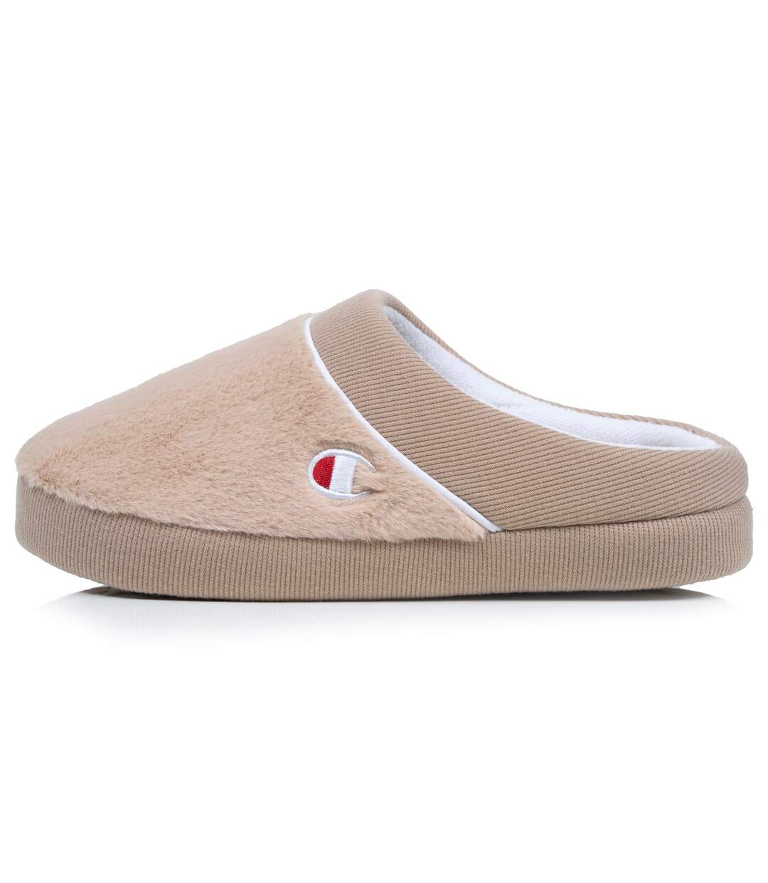 Champion Chaussons Mules femme immitation fourure doux pantoufle confortable lavable-3