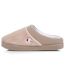 Champion Chaussons Mules femme immitation fourure doux pantoufle confortable lavable-3