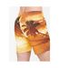 Crosshatch Mens Beach Dream Sunset Swim Shorts (Orange)