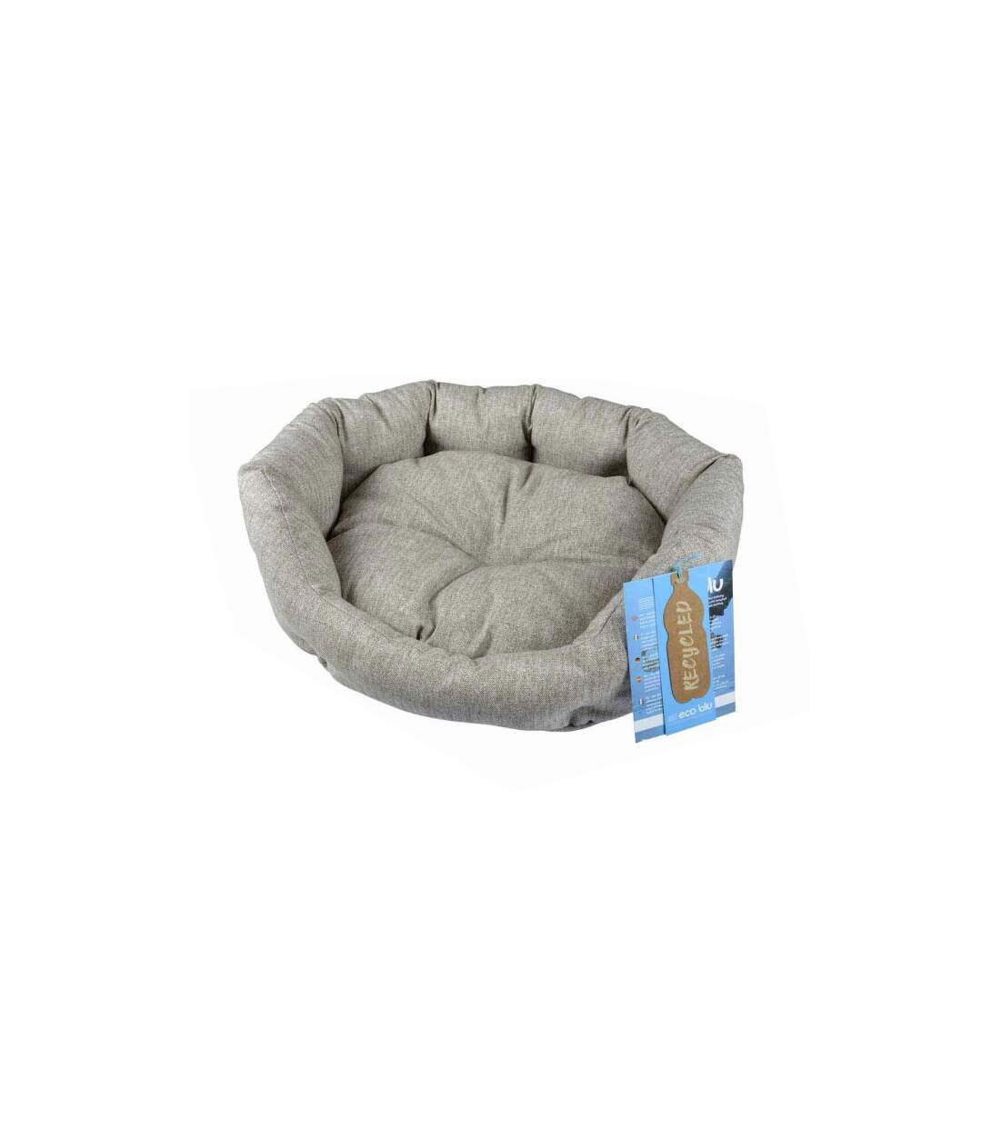 Panier Rond pour Chien & Chat Eco Blu 55cm Lin-5