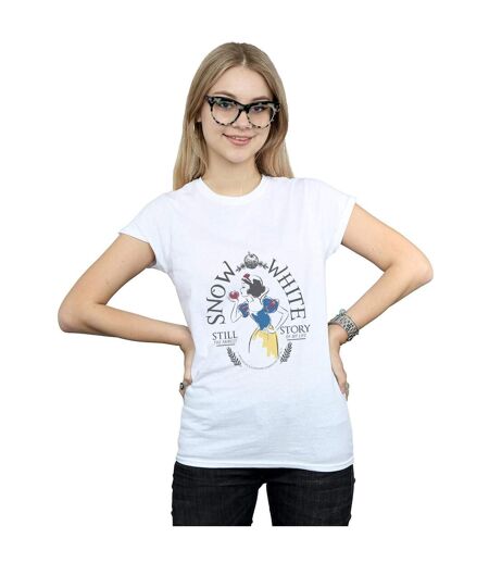 Disney Princess Womens/Ladies Snow White Fairest Story Cotton T-Shirt (White) - UTBI36849