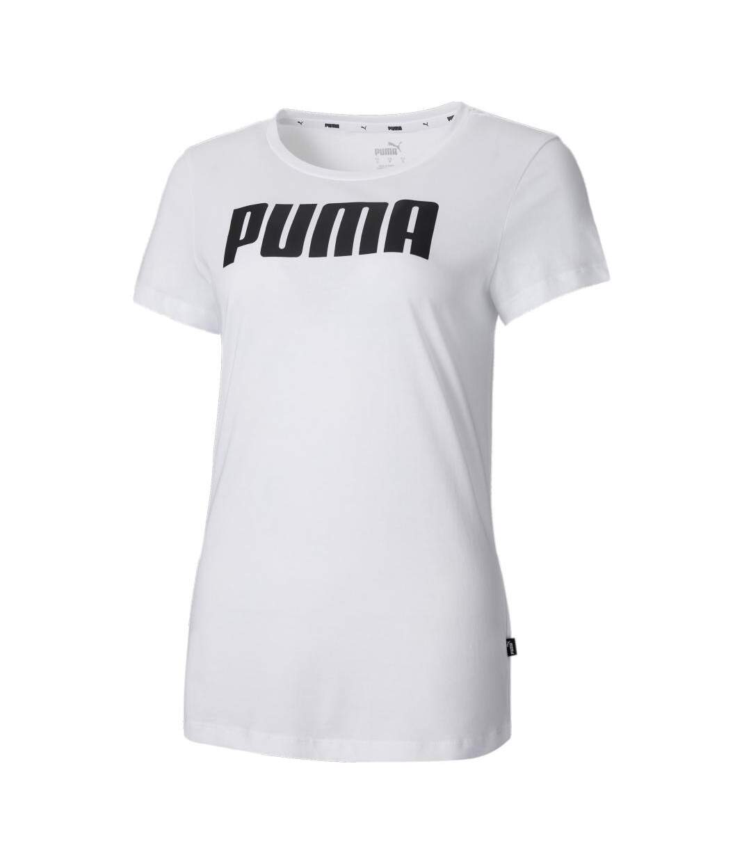 T-shirt Blanc Femme Puma 7195 - L