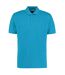 Polo À Manches Courtes Homme Turquoise Kustom Kit-1