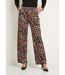 Pantalon taille élastiquée velours ras-1