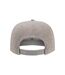 Unisex Adult Classic Snapback Cap Heather Grey Flexfit-4