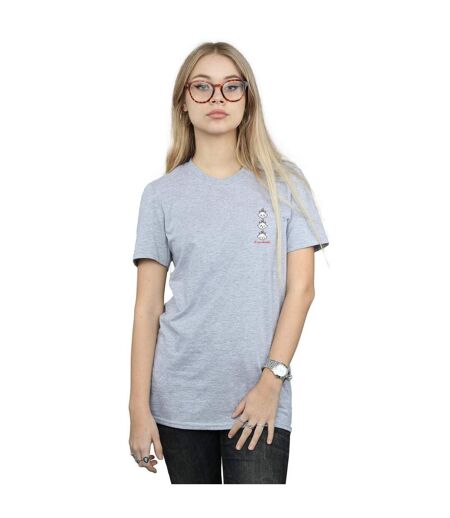 Disney - T-shirt ARISTOCATS MARIE BREAST PRINT - Femme (Gris chiné) - UTBI17061